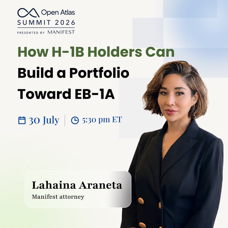 Cover Image for How H-1B Holders Can Build a Portfolio Toward EB-1A
