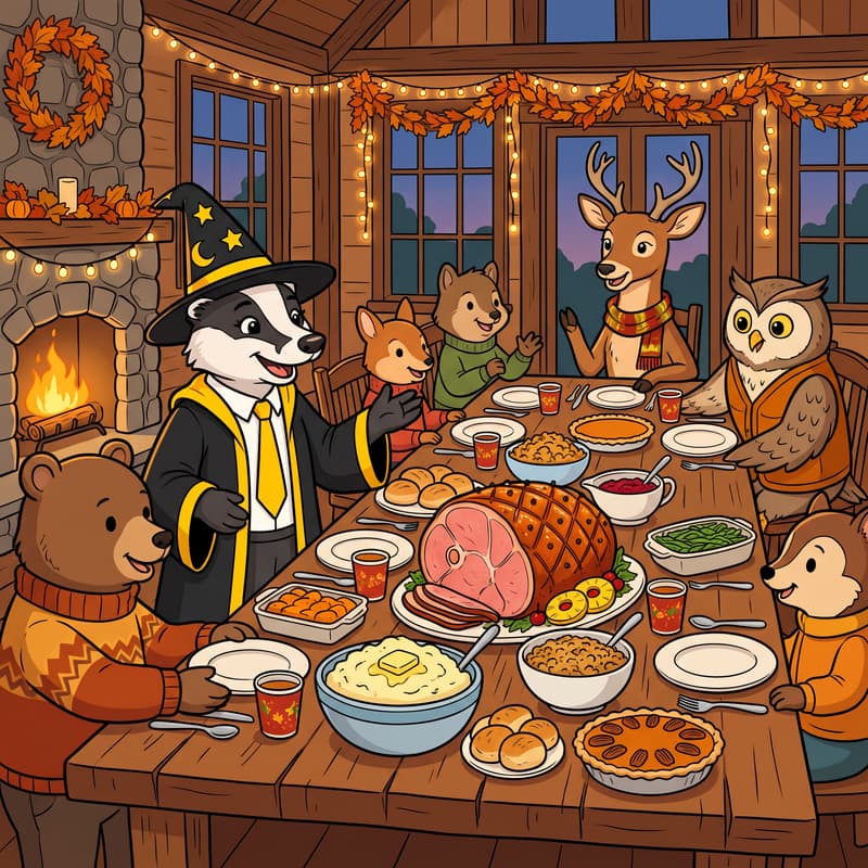 Cover Image for Thanksgiving at Hufflehouse