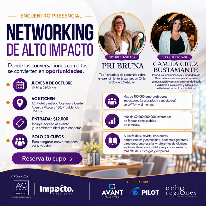 Cover Image for Networking de Alto Impacto | Encuentro Presencial