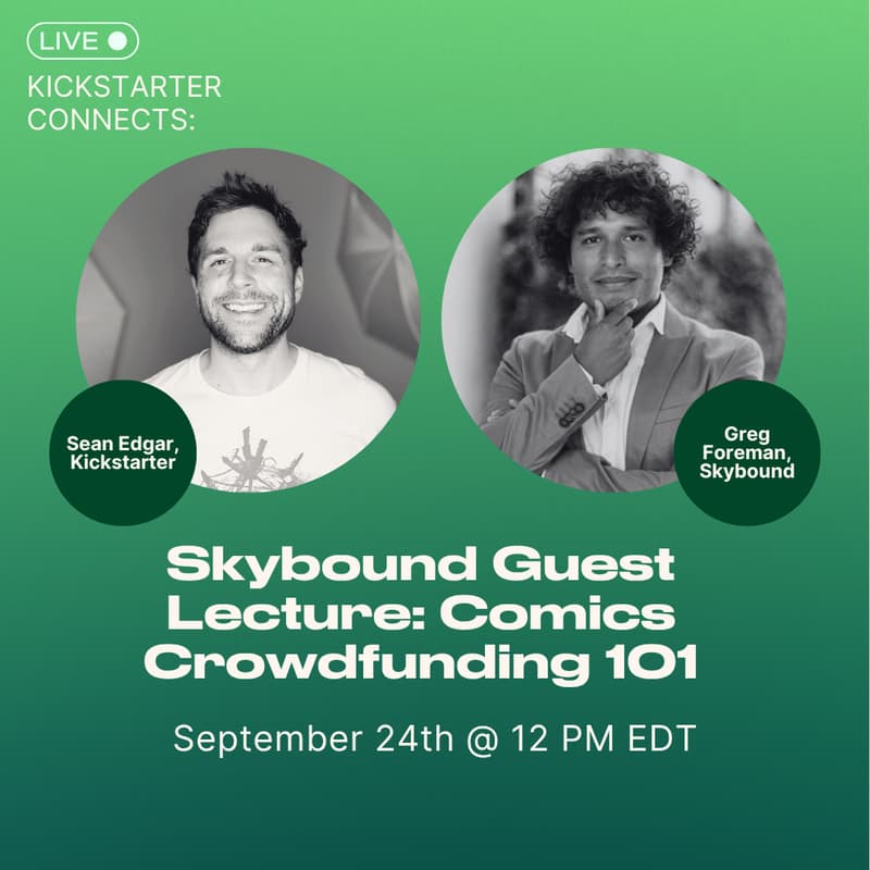 Cover Image for Skybound Guest Lecture: Comics Crowdfunding 101