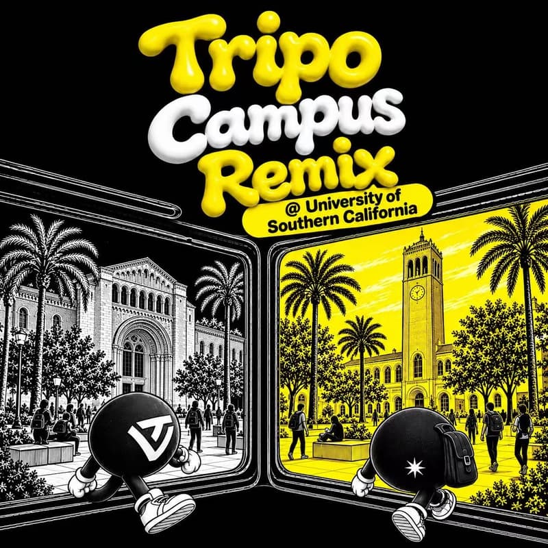Cover Image for 🎨 USC Campus Remix × Tripo AI