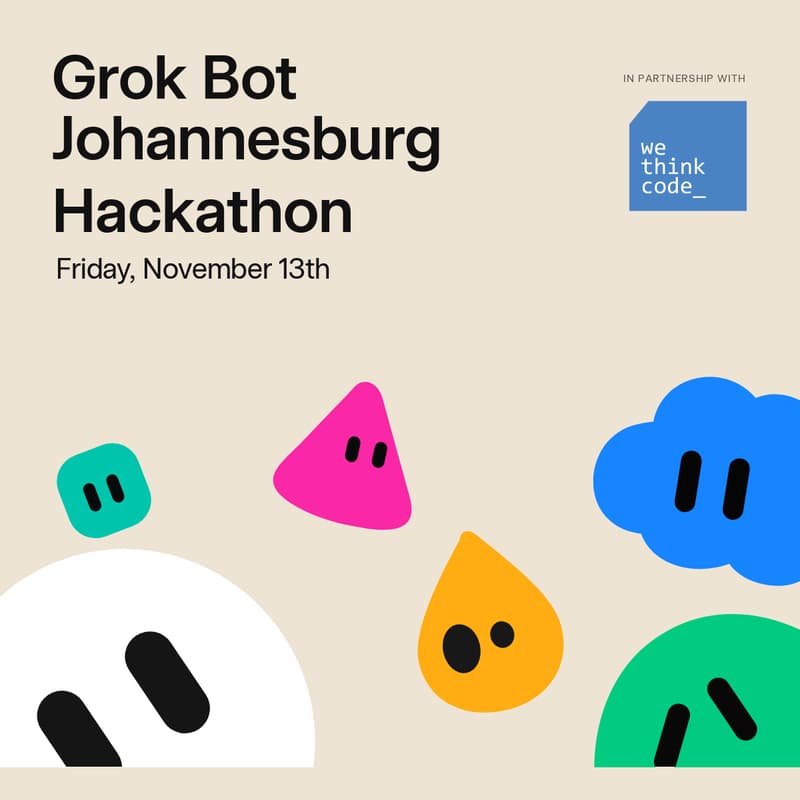 Cover Image for Grok Bot Johannesburg Hackathon