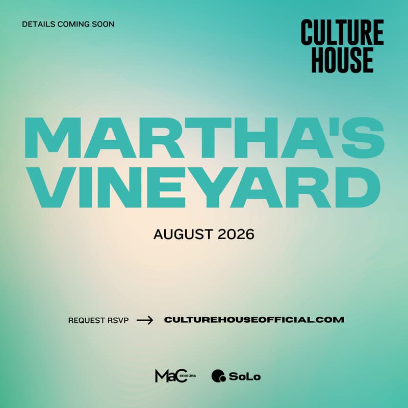 Cover Image for Culture House | Martha's Vineyard 2026
