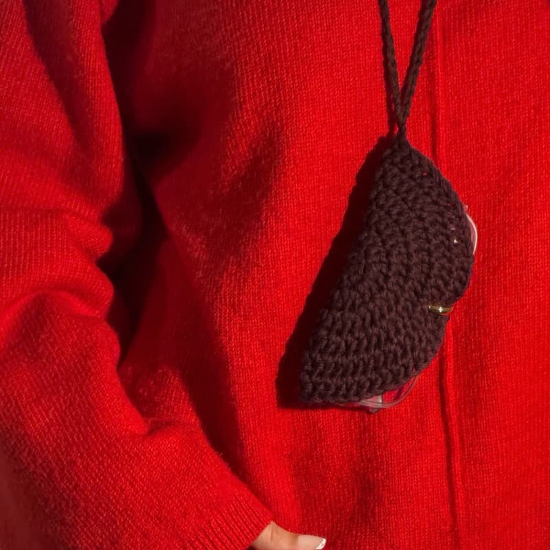 Cover Image for Crochet Eyeglasses Holder