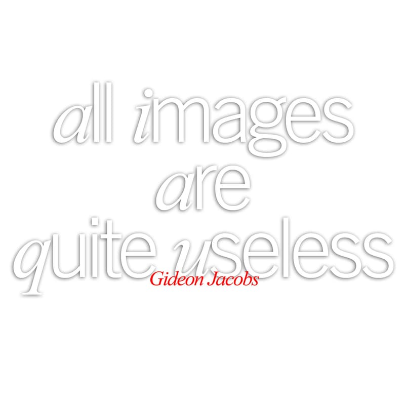 Cover Image for All Images Are Quite Useless