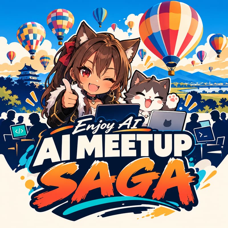 Cover Image for Enjoy AI Meetup! Saga! With ぬこぬこ