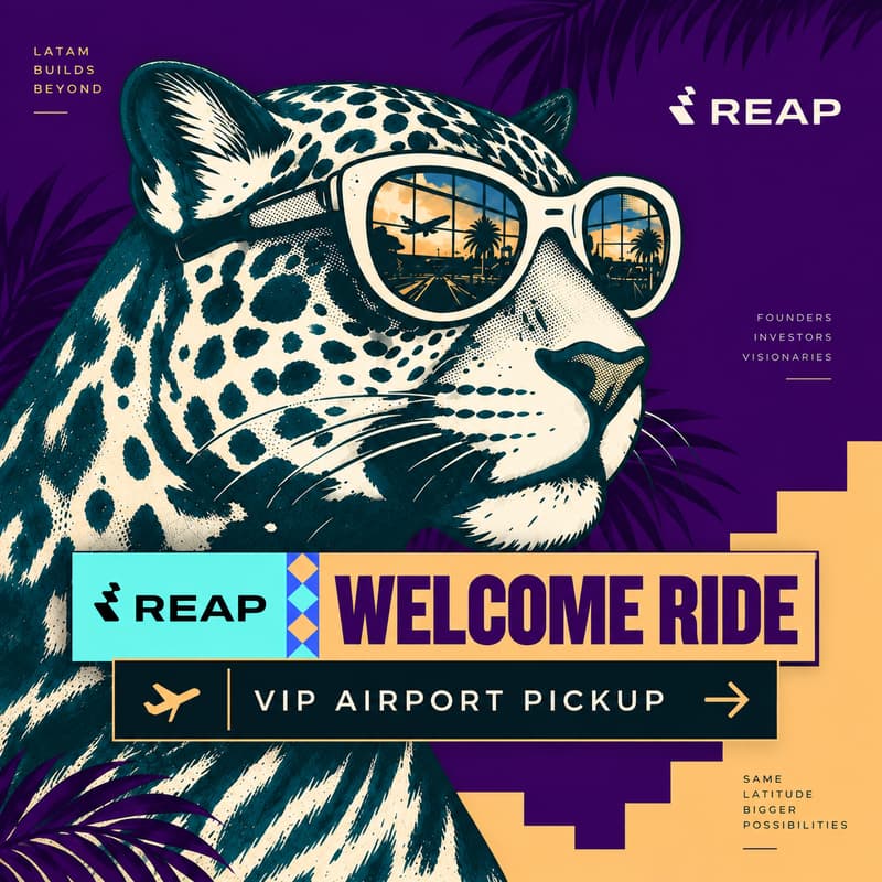 Cover Image for Welcome Ride by Reap · Latam Fintech Market