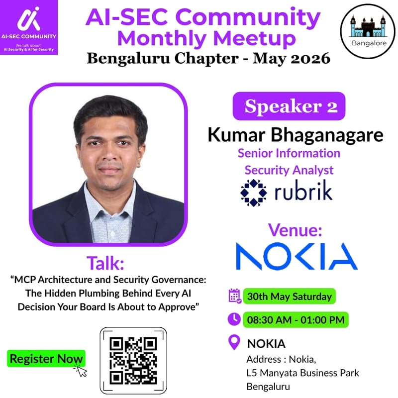 Cover Image for AI - SEC COMMUNITY MEETUP | MAY 2026