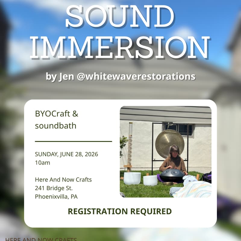 Cover Image for Sound Immersion & BYOCraft