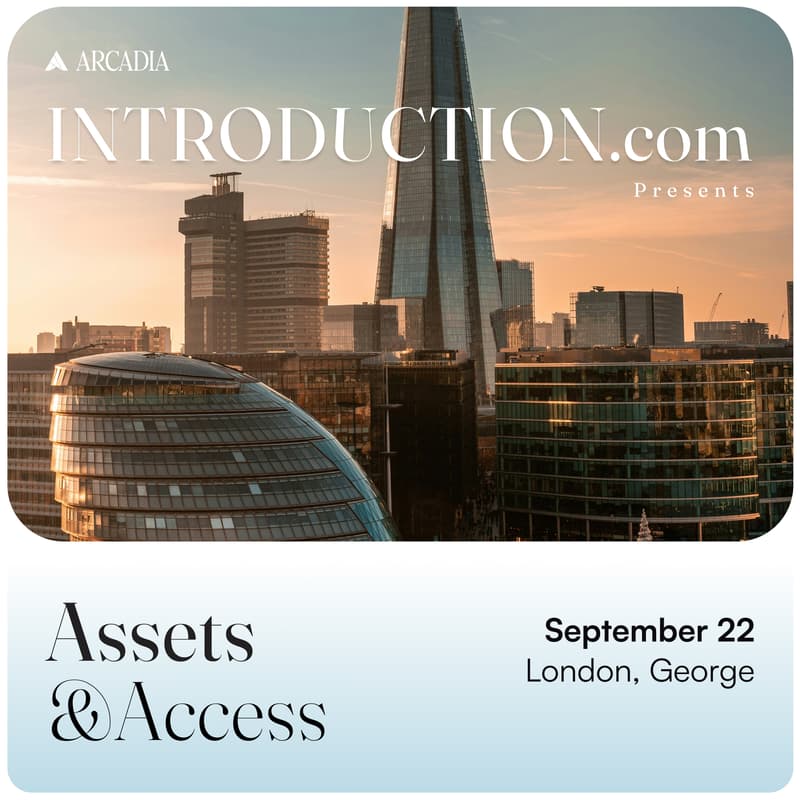 Cover Image for Assets & Access London @ George