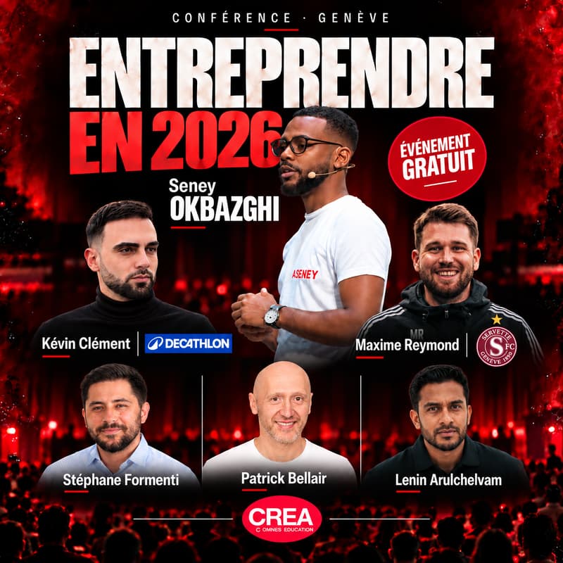 Cover Image for Entreprendre en 2026 @CREA Genève