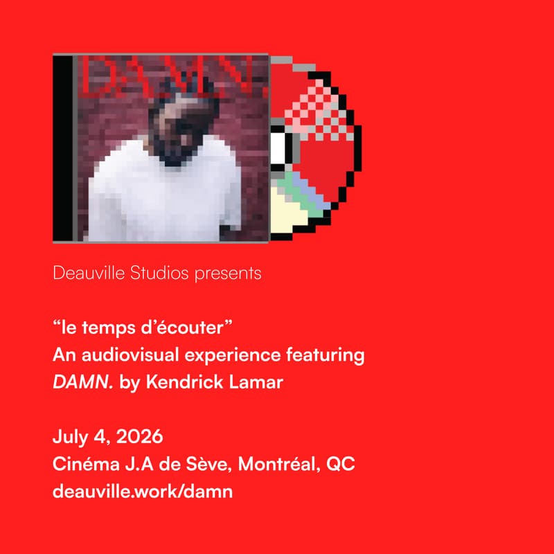 Cover Image for le temps d'écouter: DAMN. by Kendrick Lamar