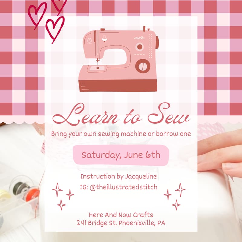 Cover Image for Intro to Machine Sewing