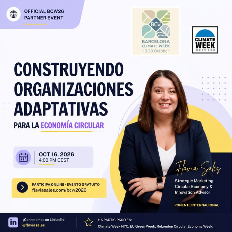 Cover Image for Construyendo Organizaciones Adaptativas para la Economía Circular