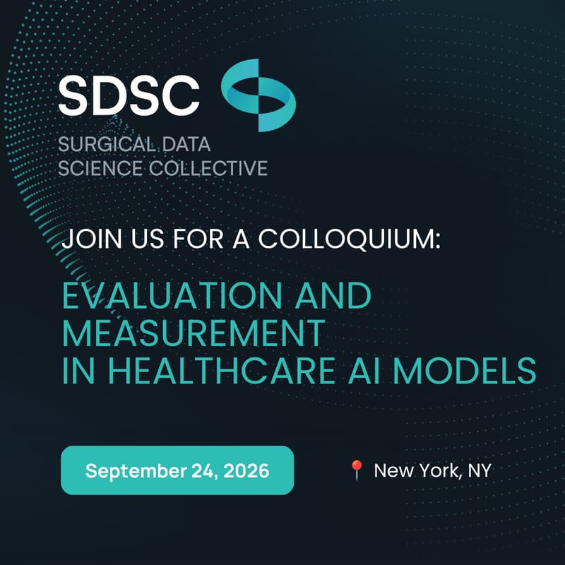 Cover Image for Surgical Data Science Collective Colloquium