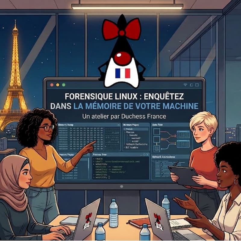Cover Image for Atelier Forensique Linux : enquêtez dans la mémoire de votre machine