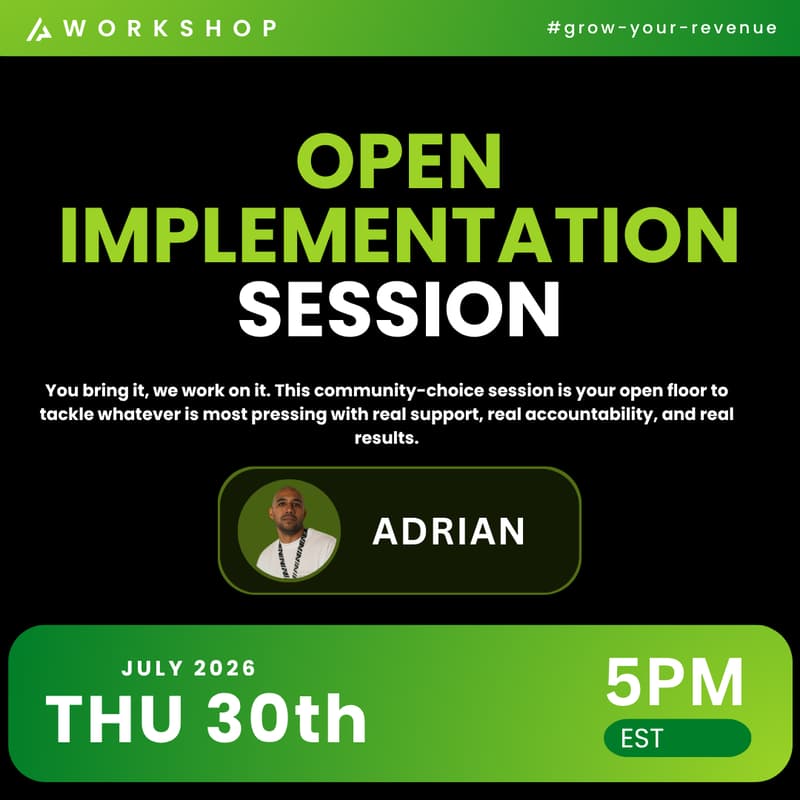 Cover Image for Open Implementation Session
