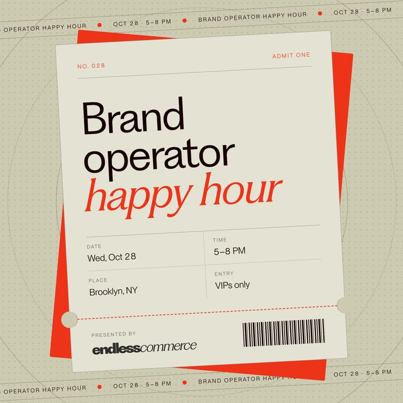 Cover Image for Brand Operator Happy Hour by Endless Commerce