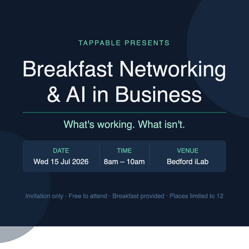 Cover Image for Breakfast Networking & AI in Business