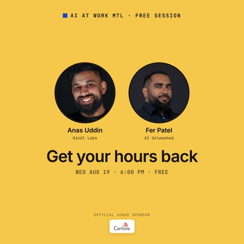 Cover Image for Get your hours back: practical AI workflows for professionals