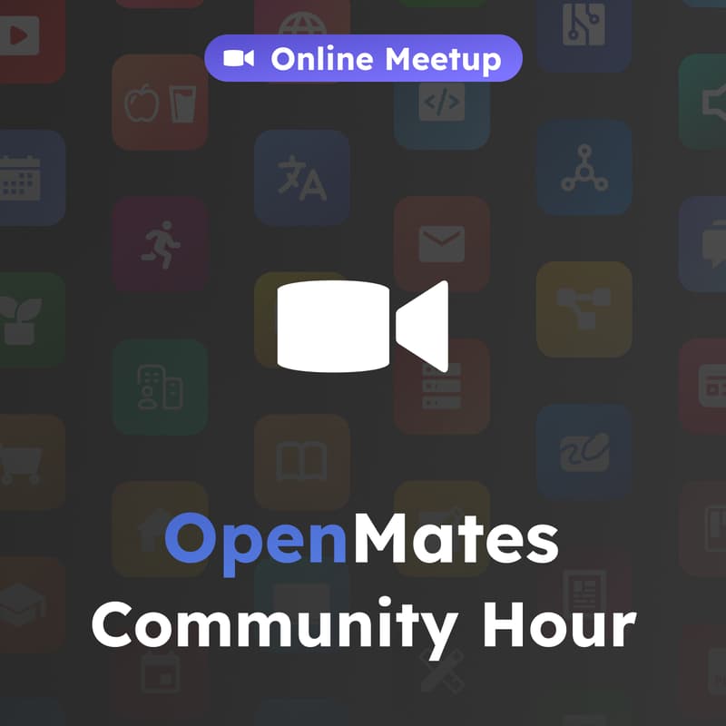 Cover Image for OpenMates Monthly Community Hour