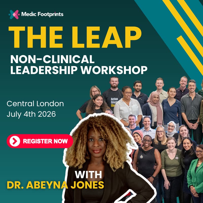 Cover Image for The Leap: Non-Clinical Leadership Workshop with Dr. Abeyna Jones