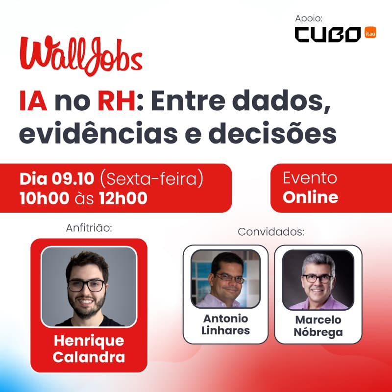 Cover Image for IA no RH: Entre dados, evidências e decisões ONLINE