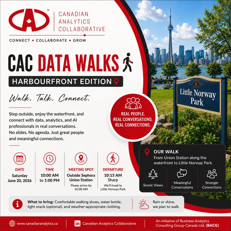 Cover Image for CAC Data Walks: Toronto Harbourfront Edition 🌿