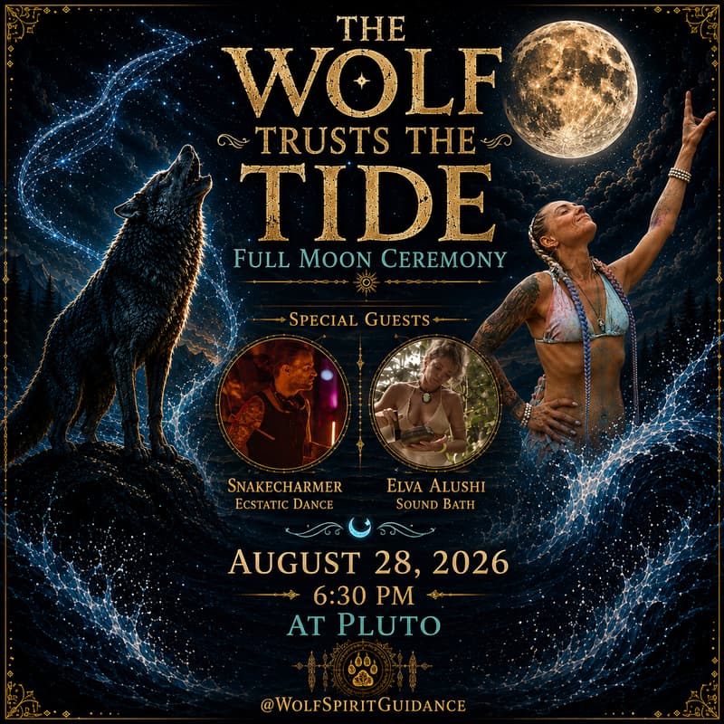 Cover Image for Sturgeon Full Moon Ceremony 🌕 🐺