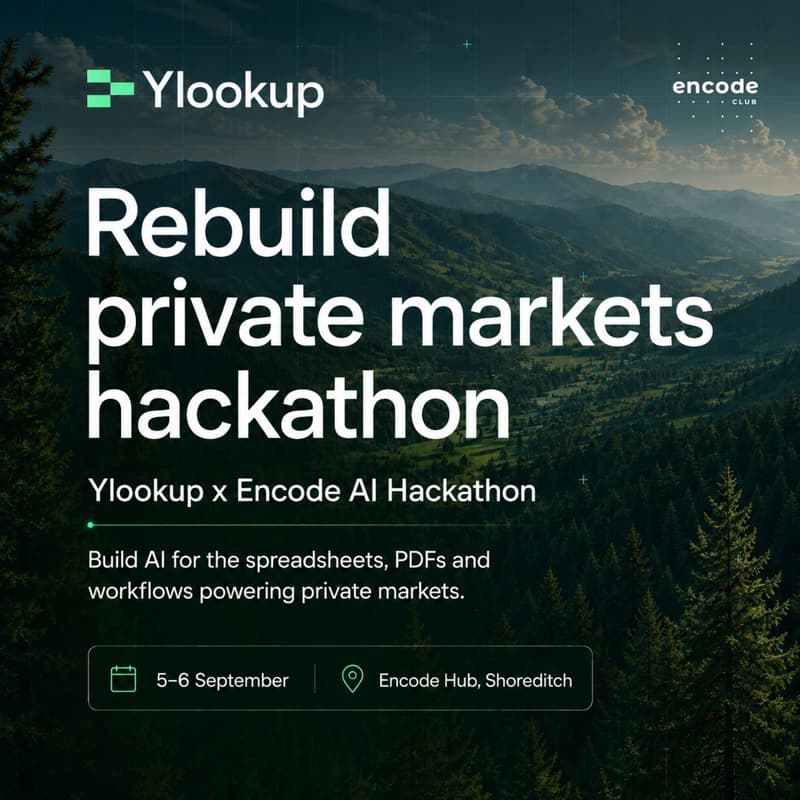 Cover Image for Rebuild Private Markets: The Ylookup x Encode AI Hackathon
