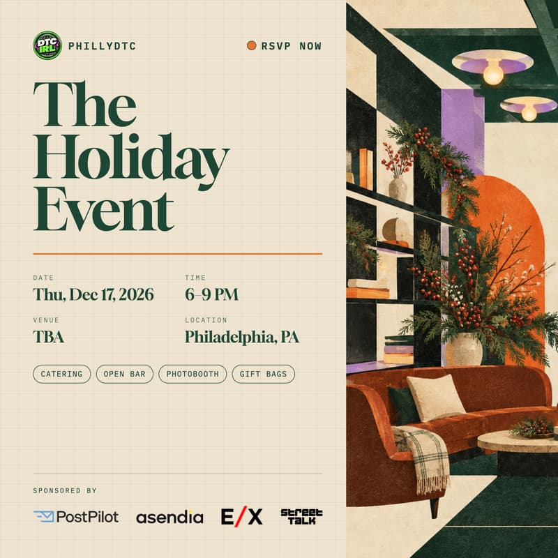 Cover Image for The PhillyDTC Holiday Event!