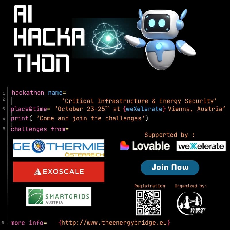 Cover Image for TEB AI Hackathon: Critical Infrastructure & Energy Security