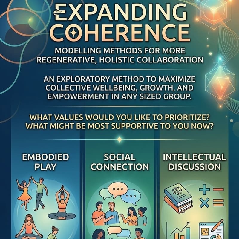 Cover Image for Expanding Coherence: Modelling Methods for More Regenerative, Holistic Collaboration - Open Registration