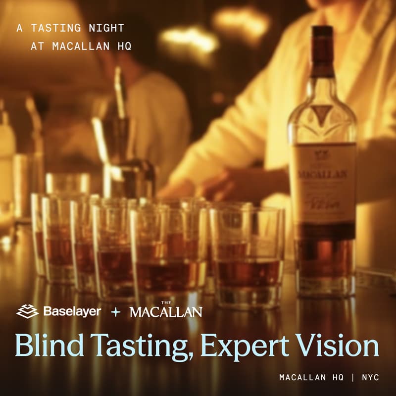 Cover Image for Blind Tasting, Expert Vision: An Evening at Macallan HQ with Baselayer