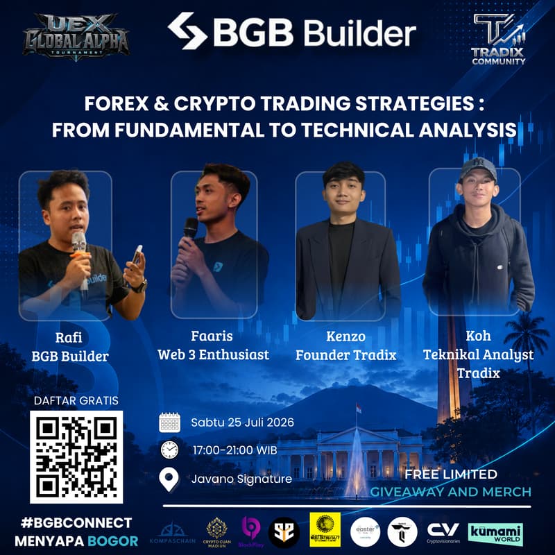 Cover Image for BGB Connect Bogor: Forex & Crypto Trading Strategies