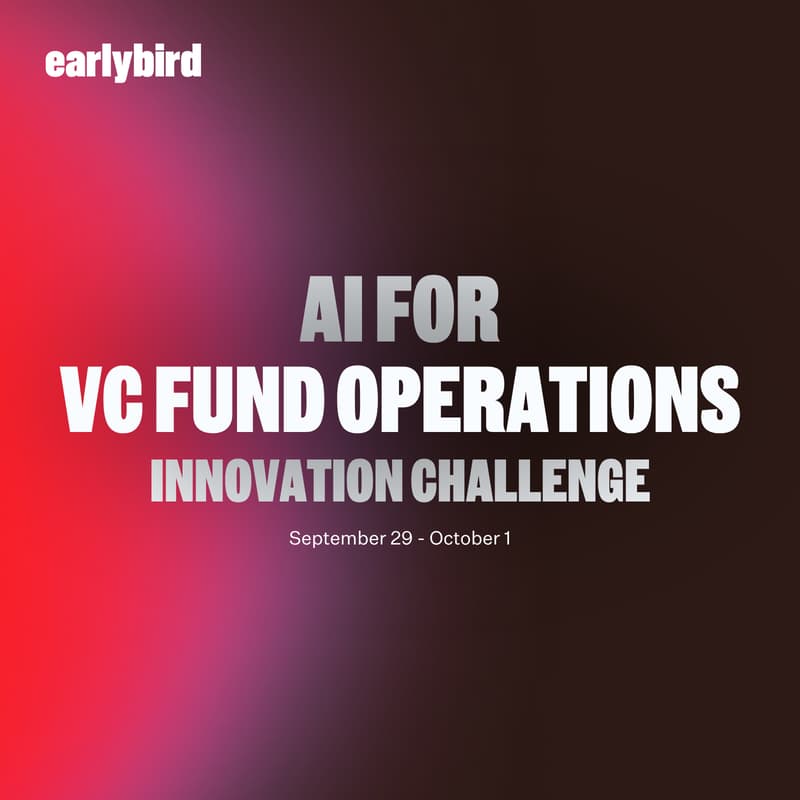 Cover Image for AI for VC Fund Operations - Innovation Challenge
