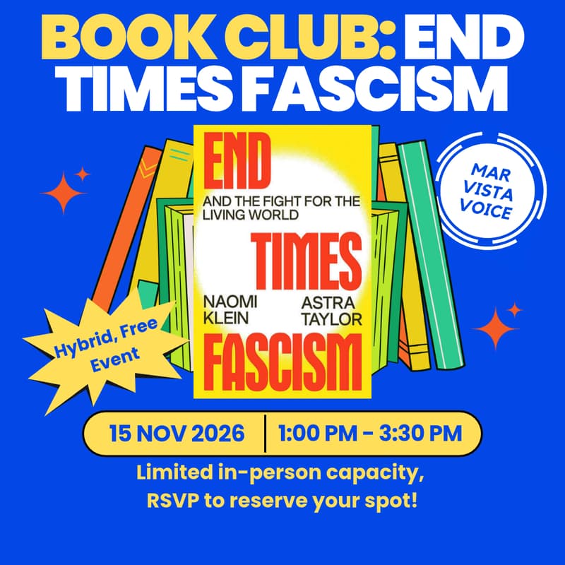 Cover Image for MVV Book Club: End Times Fascism