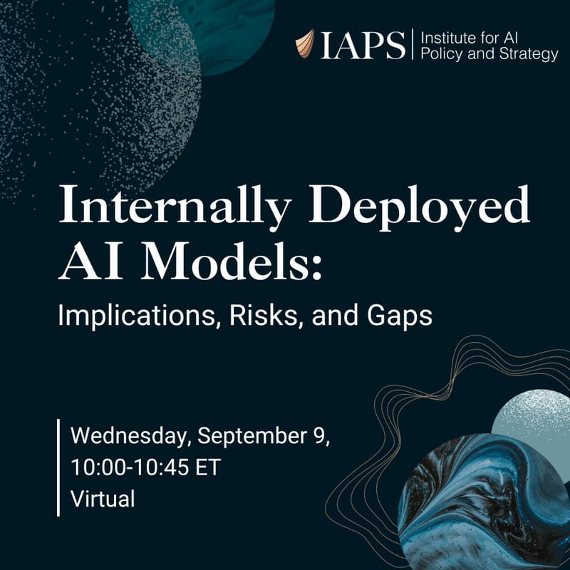 Cover Image for Internally Deployed AI Models: Implications, Risks, and Gaps