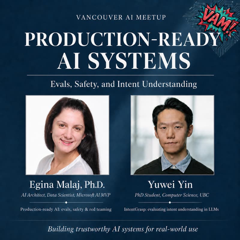 Cover Image for VAM! Talks: Production-Ready AI Systems ⭐