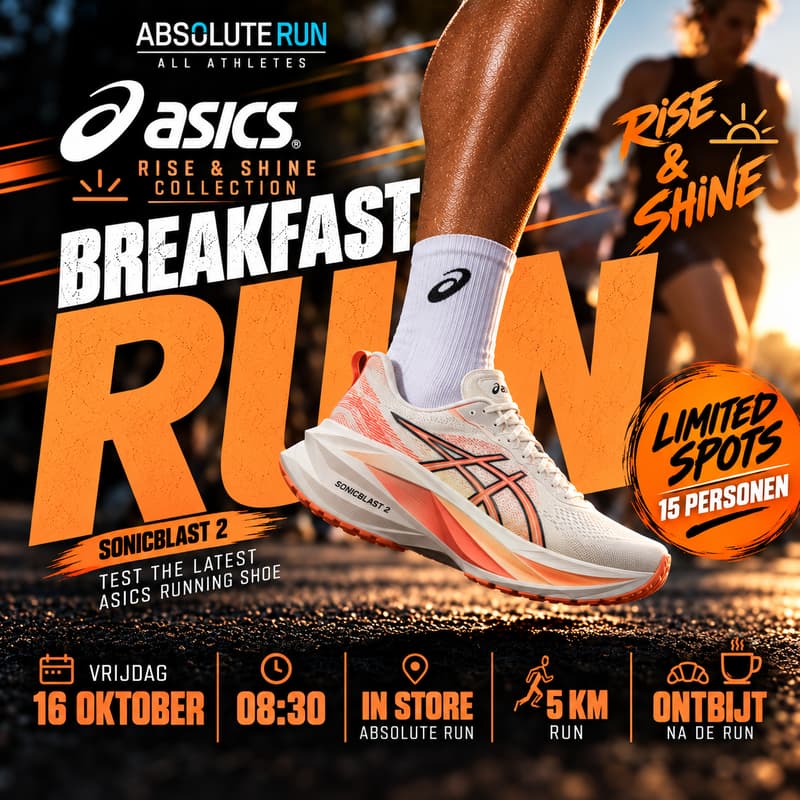 Cover Image for Asics breakfast run