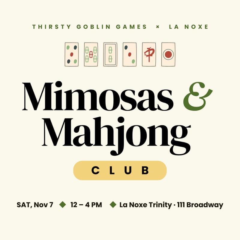 Cover Image for Mimosas & Mahjong Club