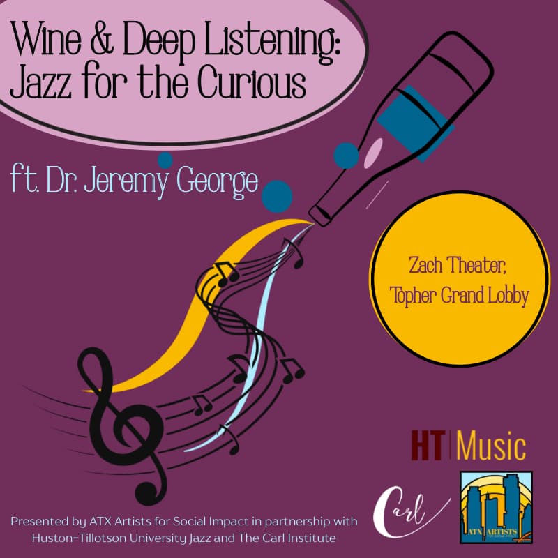 Cover Image for Wine & Deep Listening: Jazz Appreciation 101