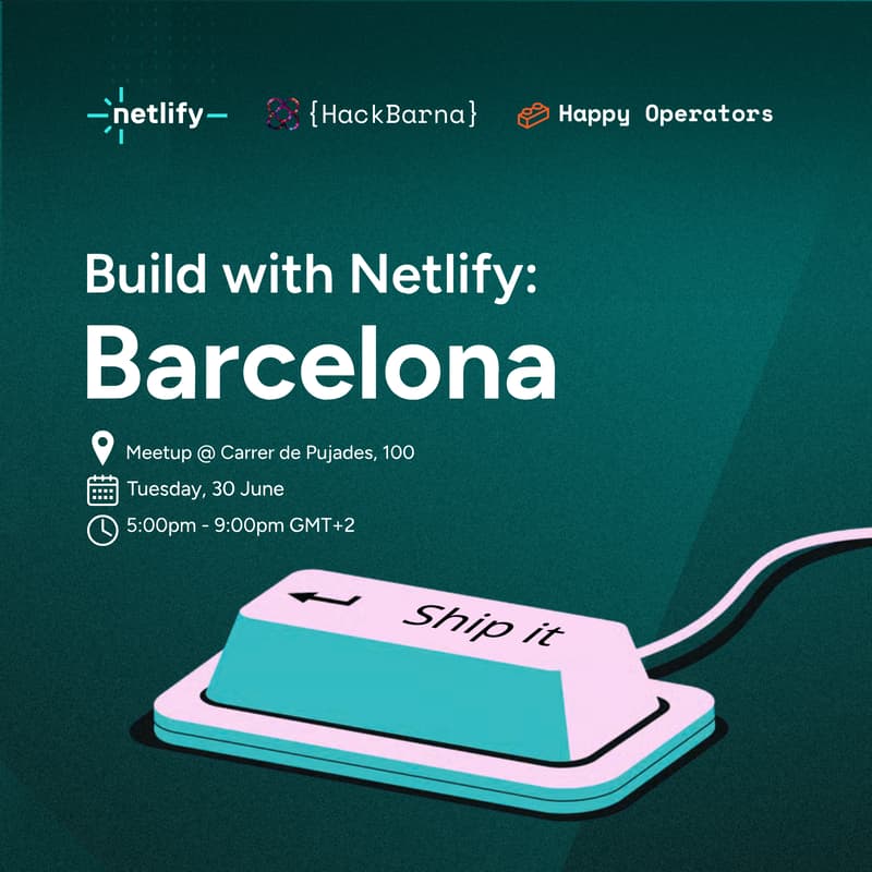 Cover Image for HackNight #4: Build with Netlify