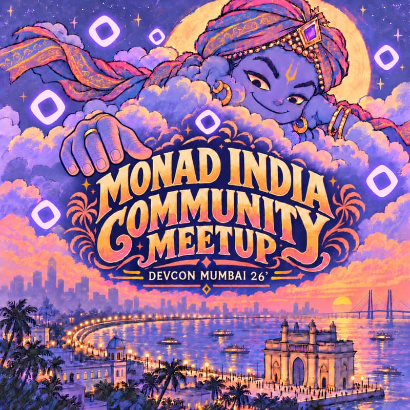 Cover Image for Monad India Community Meetup - Devcon Mumbai 26' Edition