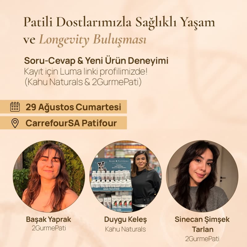 Cover Image for Patili Dostlarımızla Sağlıklı Yaşam ve Longevity Buluşması