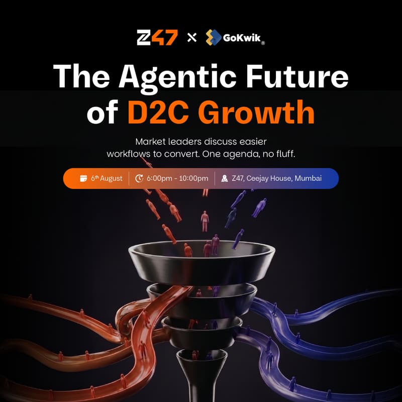 Cover Image for The Agentic Future of D2C | Z47 <> GoKwik