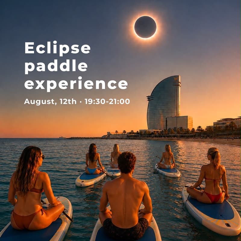 Cover Image for 🌘 Eclipse en el Paddle | Vive el eclipse desde el mar 🌊