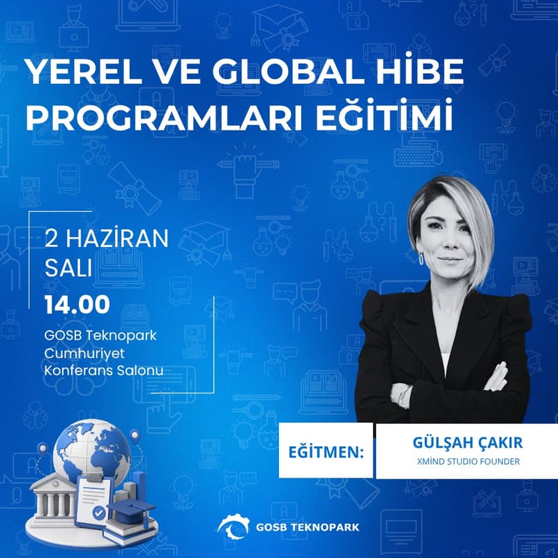 Cover Image for YEREL VE GLOBAL HİBE PROGRAMLARI EĞİTİMİ