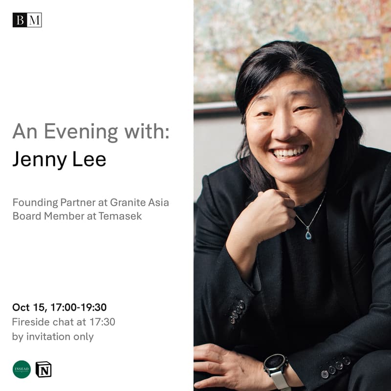 Cover Image for An Evening With Jenny Lee: 21 Unicorns, 18 IPOs, Two Decades of Backing Asia's Best