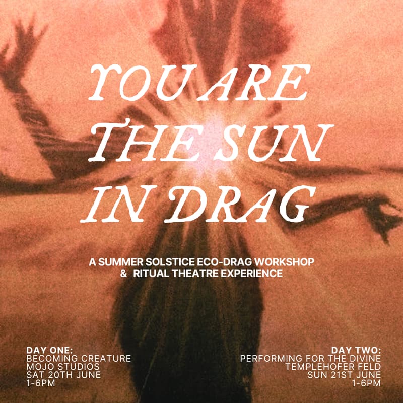 Cover Image for YOU ARE THE SUN IN DRAG